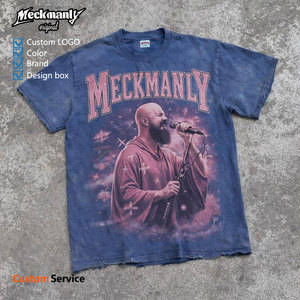 High quality customized men's 100% pure cotton <b>T</b>-<b>shirt</b>, knitted fabric, heavyweight high-quality men's <b>T</b>-<b>shirt</b> - Product Image 3