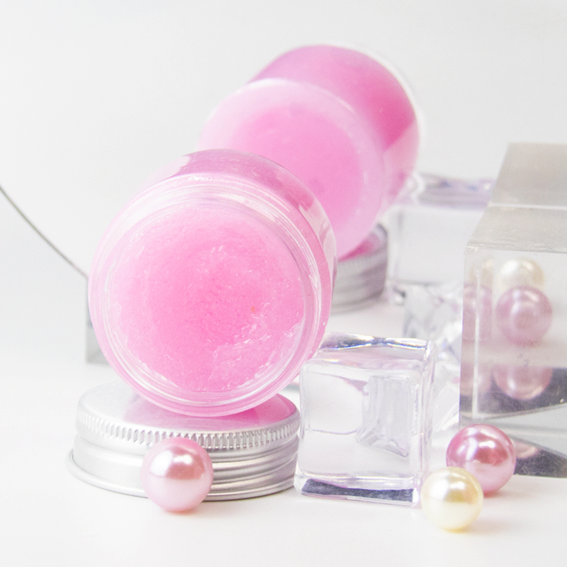 Lipscrub оптовая продажа, индивидуальный Логотип, фирменная торговая марка, Осветляющий натуральный увлажняющий отшелушивающий органический Органический Розовый скраб для губ