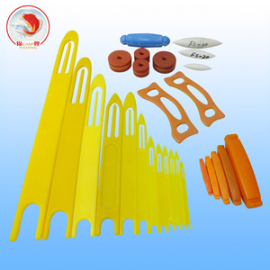 Agujas de línea de pesca de plástico duro de alta calidad, aguja de tejido de bambú, red de pesca, Lanzadera para coser y reparar red - Product Image 4