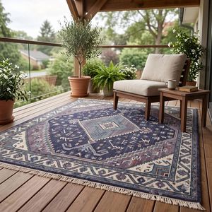 พรมขนสัตว์อูชักถักมือพร้อมลวดลายดอกไม้พฤกษศาสตร์ สำหรับห้องนั่งเล่น ห้องรับประทานอาหาร พื้นที่บ้านหรูหรา และการตกแต่งที่เหนือกาลเวลา - Product Image 5