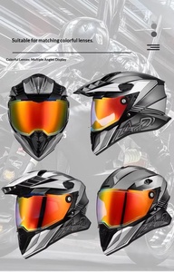 <span class=keywords><strong>Casco</strong></span> de Motocross para Adultos, <span class=keywords><strong>Casco</strong></span> para Motocicleta Todoterreno, Bicicleta de Montaña, ATV, MX - Product Image 6