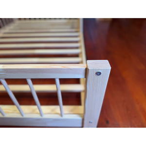 <span class=keywords><strong>Lit</strong></span> de <span class=keywords><strong>sol</strong></span> en bois pour enfants, design minimaliste, <span class=keywords><strong>lit</strong></span> <span class=keywords><strong>Montessori</strong></span> pour tout-petits avec barrière de sécurité pour enfants de 4 à 8 ans - Product Image 5