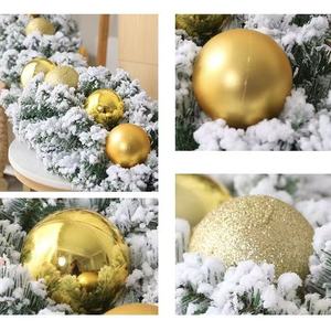 Décorations de <span class=keywords><strong>Noël</strong></span> de 2,7 m pour Hôtel, Centre Commercial, Vitrine, avec Ambiance Festive, Canne de Neige Blanche Tombante - Product Image 5