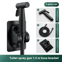 Pistolet de toilette moderne en acier inoxydable 304 Buse de lavage d'eau sous pression facile à utiliser pour le nettoyage de la salle de bain
