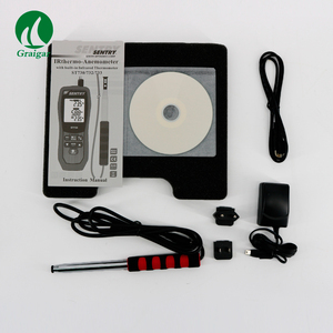 ST-732 mới hiệu suất cao nóng dây IR Nhiệt kế đa chức năng máy đo gió - Product Image 5