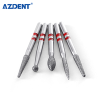 Top vente 5 pièces/boîte dentaire AZDENT zircone diamant fraise Kit