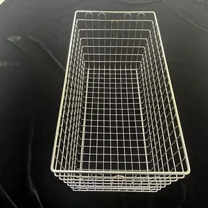 Instrument Tray and Mesh Perforated Baskets Sterilization Tray with Lid Stainless Steel