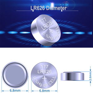 도매 10개/카드 AG4 377A 377 LR626 LR626SW LR66 LR66 버튼 셀 시계 코인 배터리 - Product Image 2