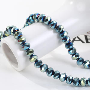 Cuentas de Cristal Facetadas en Forma de Neumático de 3/4/6/8mm, Colores Variados, Precio Económico de Fábrica, para la Elaboración de Joyería y Collares - Product Image 4