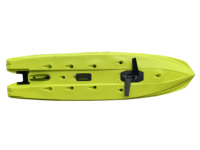 Kayak de pêche à pédales Itoo, prix de gros, 12 pieds, moteur électrique, matériau HDPE, capacité 180 kg, pagaie à pied, garantie 3 ans, lacs