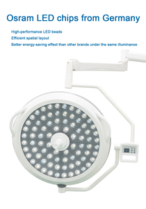 Lampu Operasi LED Medis Portabel untuk Klinik Hewan, Pemeriksaan, dan Bedah, dengan Penerangan 40000-160000 - Product Image 5