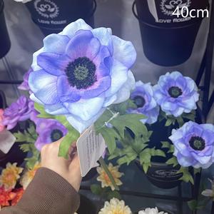 Flores de Seda Artificiales de la Serie Azul al por Mayor, Accesorios para Arreglos Florales, para Decoración de Bodas, Hogar y Eventos - Product Image 6