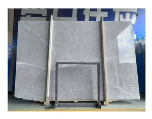 แผ่นหินอ่อนสีเทาธรรมชาติขัดเงาคุณภาพดีเยี่ยมสำหรับเคาน์เตอร์ครัวทันสมัย ผนังห้องน้ำ ผนังตกแต่งโรงแรม และบันได - Product Image 3