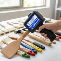 Imprimante jet d'encre portable 12,7 mm à prix abordable pour codes QR, codes-barres, logos, dates d'expiration et numéros de lots – Nouveauté, garantie 6 mois