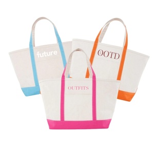 Wholesale Blank <b>Canvas</b> Women's Tote Bag with logo Customized Low MOQ Tote Bag - Product Image 4