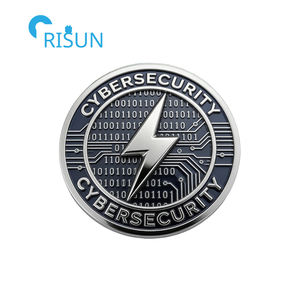 Décapsuleur commémoratif personnalisé Thin Blue Line Cyber Security, avec puce IT et microchip, pièce de défi sur le thème de la cybersécurité - Product Image 6