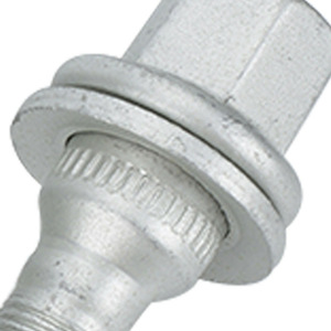 Tuercas de rueda para Peugeot 2008 301 307 308 308S 408 5008, tornillos de rueda de acero plateados, piezas de repuesto - Product Image 5