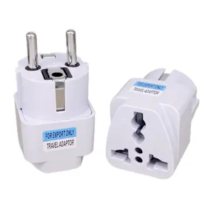 Adaptador de enchufe multifunción Universal AU <span class=keywords><strong>UK</strong></span> US a EU enchufe eléctrico tipo E/F Francia <span class=keywords><strong>España</strong></span> enchufe adaptador de viaje Salida de CA - Product Image 3