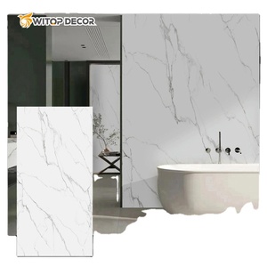 Đá Cẩm Thạch lựa chọn thay thế PVC tấm đá cẩm thạch tường <span class=keywords><strong>Panel</strong></span> PVC không thấm nước <span class=keywords><strong>UV</strong></span> <span class=keywords><strong>MDF</strong></span> Board 3 mét PVC <span class=keywords><strong>Panel</strong></span> tường - Product Image 2