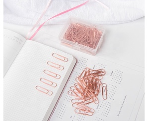 Clips de papel <span class=keywords><strong>para</strong></span> marcar <span class=keywords><strong>libros</strong></span> de Metal de oro rosa de 28mm, portadocumentos de forma redonda colorida <span class=keywords><strong>para</strong></span> recortar documentos, <span class=keywords><strong>libros</strong></span> de teléfono, fotos - Product Image 5