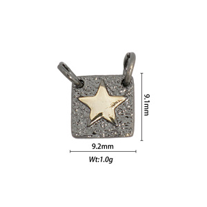 Charms Copper Alloy Cross Geometric Unisex Necklace Pendant Gift - Product Image 2