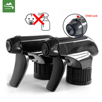 Verrouillage enfant 28 400 410 415 pulvérisateur à gâchette résistant aux PP atomiseur en plastique produit de nettoyage chimique pompe à mousse déclencheur bouteille de pulvérisation