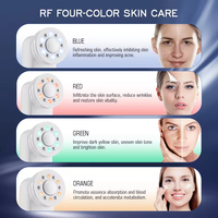Nuevo Dispositivo de Belleza Multifunción Recargable para Uso Doméstico, Masajeador Facial de Mano con Microcorriente, Vibración, Frío/Calor