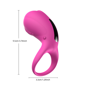 Vibrateur masculin portable série Deep Sea Elf à anneau <span class=keywords><strong>de</strong></span> blocage pour retarder l'éjaculation, jouet sexuel pour adultes, résonance homme-femme, vente chaude - Product Image 1