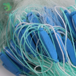 Trung Quốc Nhà máy tùy chỉnh <span class=keywords><strong>3</strong></span> lớp nylon dây cước cá mang Lưới đánh cá với chì Sinker và bọt <span class=keywords><strong>Float</strong></span> cho nuôi cá - Product Image 2