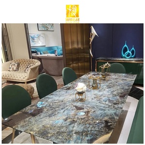 Đá BOTON STONE - Đá tự nhiên cao cấp, mặt bàn bếp Lemurian, mặt bàn đá <span class=keywords><strong>granite</strong></span> xanh Labradorite - Product Image 1