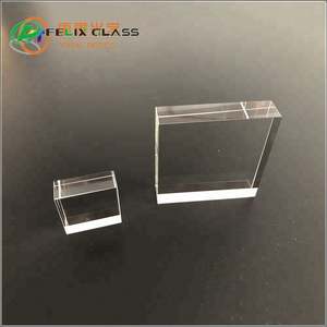 Lámina de Vidrio Óptico de Zafiro de Alta Calidad FELIX, Pulida en Todas las Superficies, Cubo de Vidrio Óptico para Uso con Láser - Product Image 1