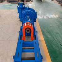 Pompe horizontale automatique efficace de sable et de boue pour le dragage de fond de rivière