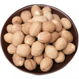 Wholesale New Crop Food Single Spices Whole Nutmeg Dried Nutmeg for Meat Cook Seasonings