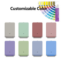 Miroir de maquillage pliable à LED avec étiquette personnalisée, miroir compact portable, cadeau promotionnel, petit miroir