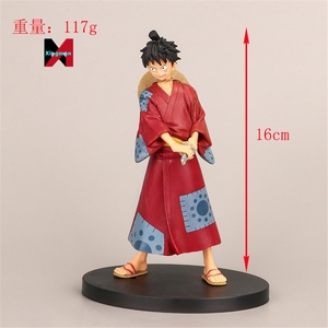 Figuras de Acción de Anime de PVC de Luffy, Zoro, <span class=keywords><strong>Vinsmoke</strong></span> Sanji y Usopp de One Piece - Product Image 3