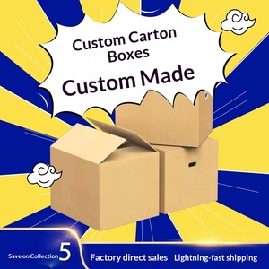 Custom Logo Printed Small Batch Corrugated Shipping Boxes for <b>Logistics</b> & E-commerce <b>Packaging</b> - Product Image 4
