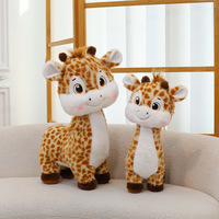Écharpe en peluche personnalisée Greenmart Plush Ai, motif faon de Noël, super douce en coton PP, décorations pour la maison, nouveau design, tissu en coton mignon