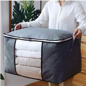 Foldable Non-woven Fabric Clothes <b>Storage</b> <b>Drawers</b> Bag, Clothing <b>Storage</b> Box <b>Drawer</b> with Clear Window - Product Image 4