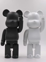 Blanc Bearbricks Daft Punks Bearbricks 28cm 70cm Figure Bearbricks 1000% 400% décoration de la maison ours noir brique Sculpture