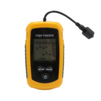 Détecteur de poissons portable avec sonar et écran LCD pour bateau, kayak, lac, rivière, pêche