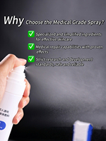 Spray facial au bio-collagène de qualité médicale pour peaux sensibles post-traitement OEM, réparation cutanée, éclaircissement et rajeunissement de la peau au collagène