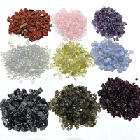 Piedras Preciosas al por Mayor, 100g de Cuarzo Rosa en Bruto, Amatista, Cristal Pulido, Grava de Cristal, Piedras Curativas