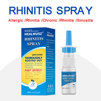 Spray nasal portable 30 ml à l'extrait d'herbes chinoises – Brume douce et apaisante pour le soin quotidien de la cavité nasale