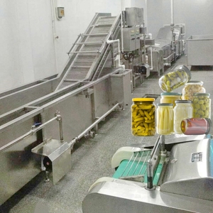 Factory Supply Kirsch tomaten in Dosen Produktions linie Gurke Gurken verarbeitung Beiz maschine - Product Image 5