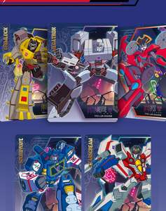 Juego de Cartas Original al por Mayor, Edición Líder de Transformers, 1.ª Colección <span class=keywords><strong>Cybertron</strong></span>, Juguetes de Cartas SHR - Product Image 2