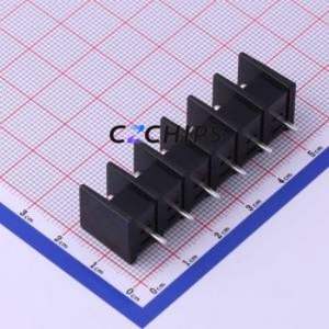KF35C-8.25-6P Barrier Terminal Block Through hole Component (THT),P=8.25mm Connector Two Sides 8.25mm 1x6P Straight Pin - Product Image 2