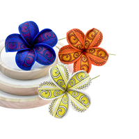 Nouvelle Arrivée RH - Pince à Cheveux Fleur en Mousse Style Doux 9cm pour Femme - Décoration Fête & Mariage
