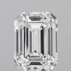 Diamante Blanco Suelto de Laboratorio con Corte Esmeralda de 6.51 Quilates, con Brillo Intenso, para la Elaboración de Joyería Fina de Lujo - Product Image 1