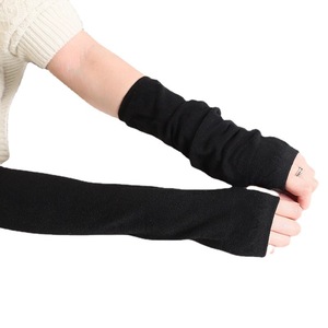 Wholesale Casual Sports Knitted Winter Acrylic <strong>Touchscreen</strong> Breathable Fingerless Long Arm <strong>Gloves</strong> <strong>for</strong> <strong>Men</strong> and Women Outdoor Warm - Product Image 5