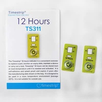 Indicador de Tiempo Sensible a la Temperatura, 12 Horas/24 Meses, Etiqueta de Cuenta Regresiva Visual, Frescura de Alimentos, Cadena de Suministro Farmacéutica